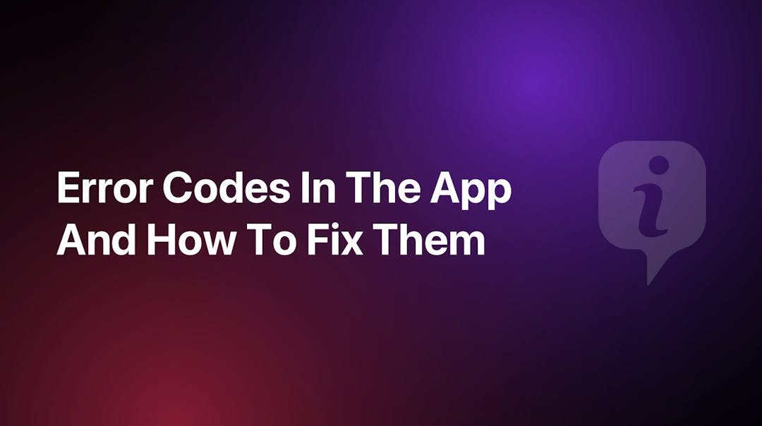  ## Why this page? The purpose of this page is to provide information about error codes in the app and how to fix them. It serves as a guide for troubleshooting common issues encountered in MoneyCoach. ## Shortcut Automations